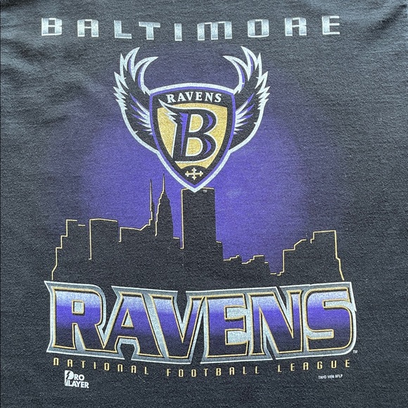 Vintage ‘96 Baltimore Ravens T-Shirt Size L - Picture 9 of 15